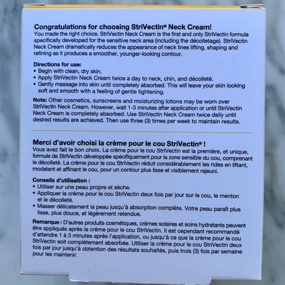 NIB! StriVectin-TL_Neck Cream Concentrate - Picture 3 of 5